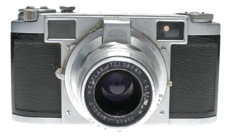 Leidolf Wetzlar Lordomat 35mm Film Camera Telordon 1:5.5/90