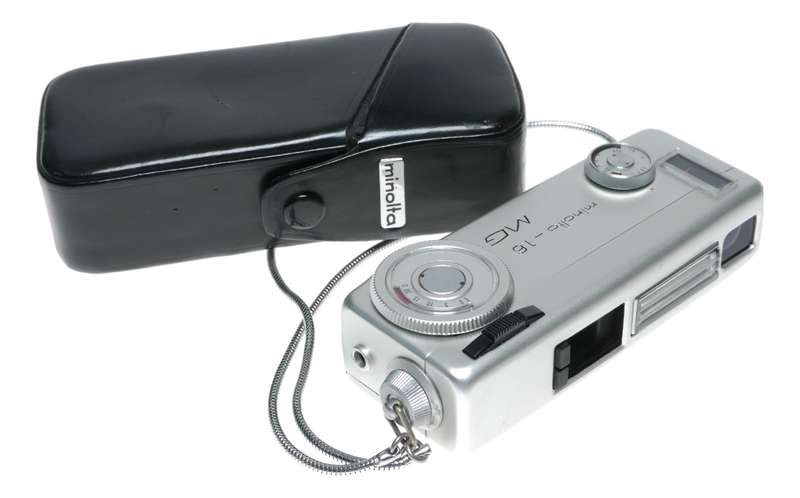 Minolta 16-MG Subminiature Spy Film Camera Revue 16