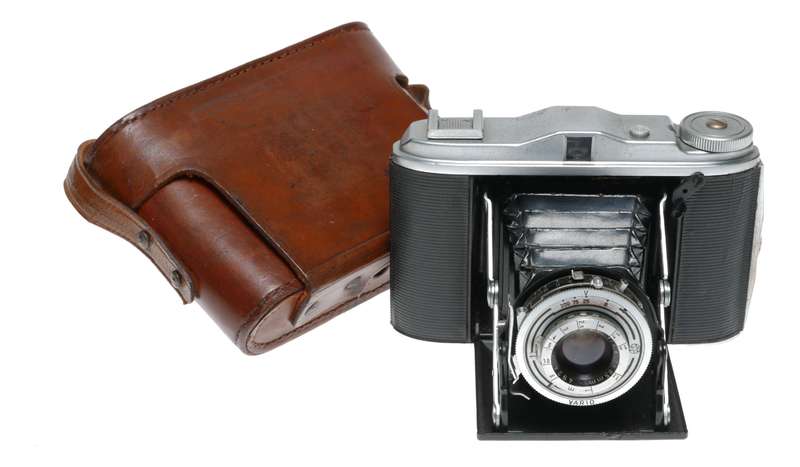 Agfa Isolette V 120 Film 6x6 Folding Camera Agnar 1:4.5/85