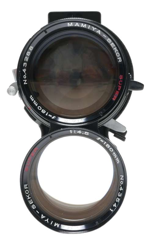 Mamiya-Sekor Super 1:4.5 f=180mm C-Series TLR Camera Lens
