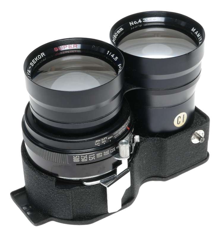 Mamiya-Sekor Super 1:4.5 f=180mm C-Series TLR Camera Lens