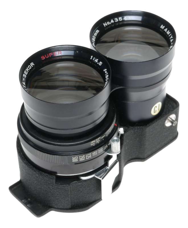 Mamiya-Sekor Super 1:4.5 f=180mm C-Series TLR Camera Lens