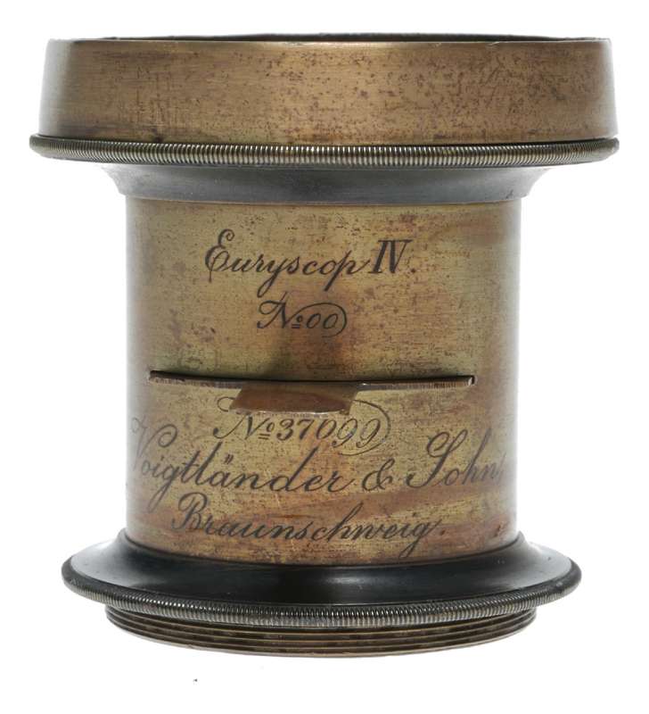 Voigtlander Euryscop IV No.00 Brass Large Format Plate Camera Lens