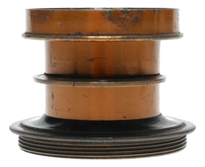 Taylor Hobson 8 1/2 x 6 1/2 W.A.R. EQ.FOC. 5.31 IN. Brass Lens
