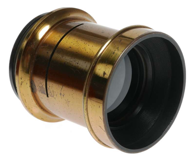 Brass Lens Vintage Film Plate Box Bellows Camera Photography