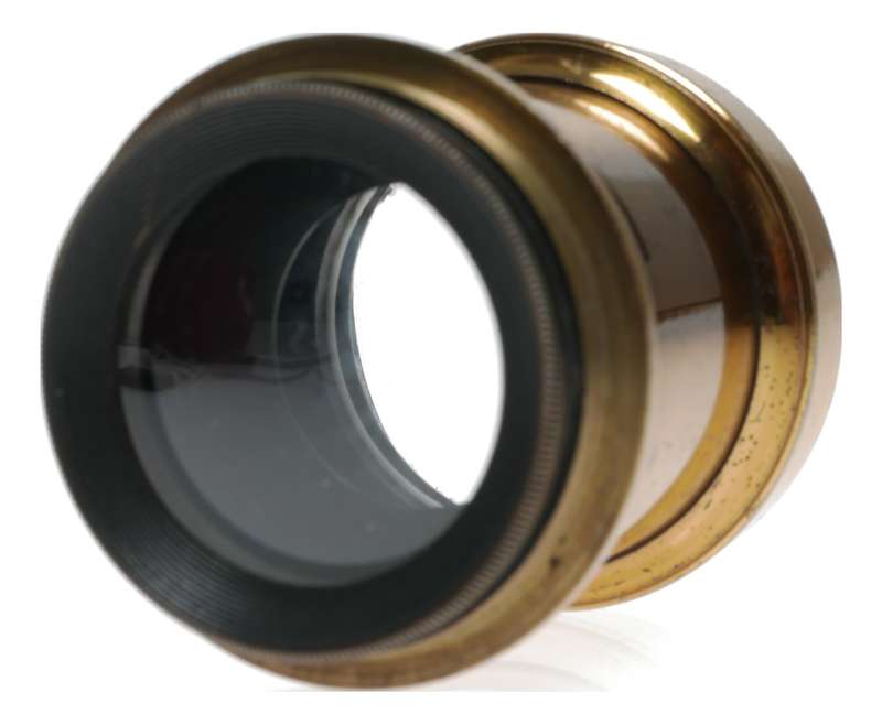 Brass Lens Vintage Film Plate Box Bellows Camera Photography