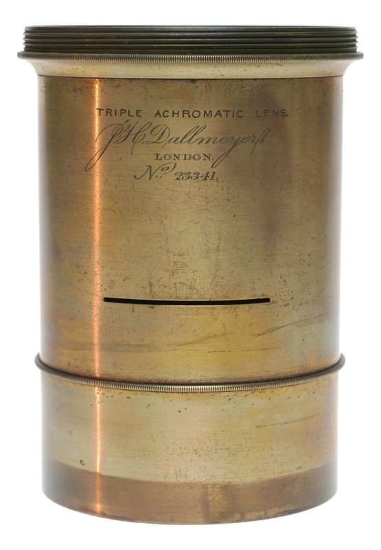 Dallmeyer Triple Achromatic Portrait Plate Camera Brass Lens