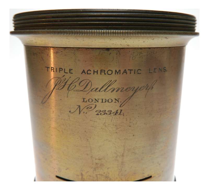 Dallmeyer Triple Achromatic Portrait Plate Camera Brass Lens