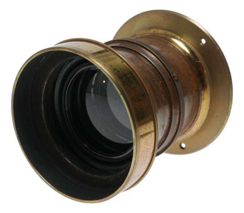 Goerz Doppel Anastigmat Serie III No.7 F=360mm 14 Inch Brass Lens