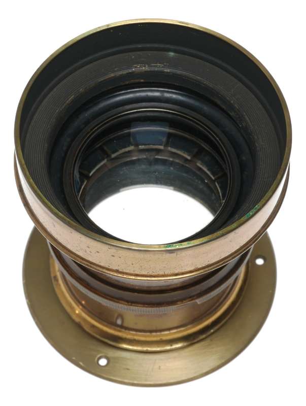 Goerz Doppel Anastigmat Serie III No.7 F=360mm 14 Inch Brass Lens