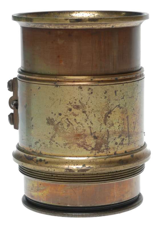 Vintage Brass Portrait Lens Medium Large Format Plate Camera
