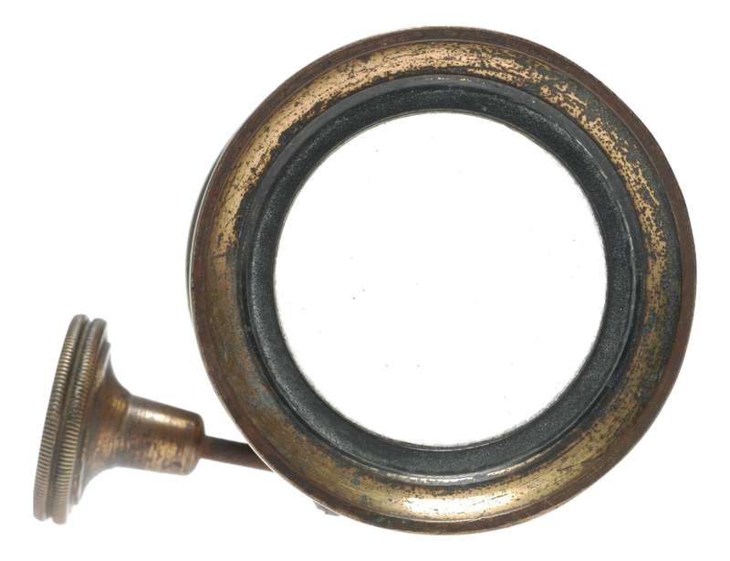Vintage Brass Portrait Lens Medium Large Format Plate Camera