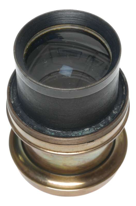 Lancaster & Son Rectigraph Half Plate Camera Brass Lens