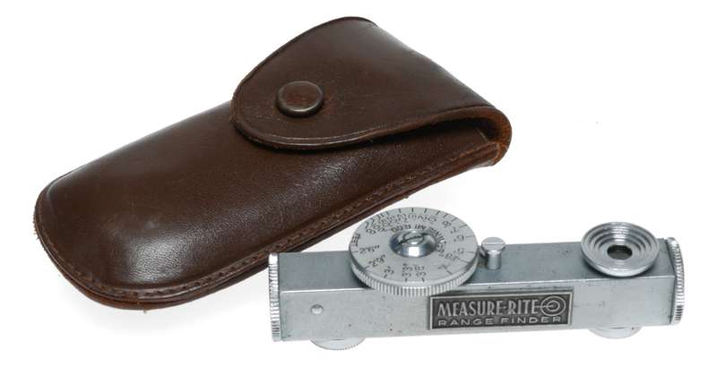 Brownie Mfg Measure-Rite Camera Rangefinder Distance Meter