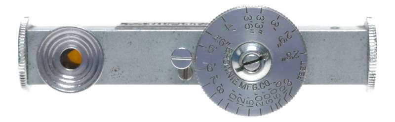 Brownie Mfg Measure-Rite Camera Rangefinder Distance Meter