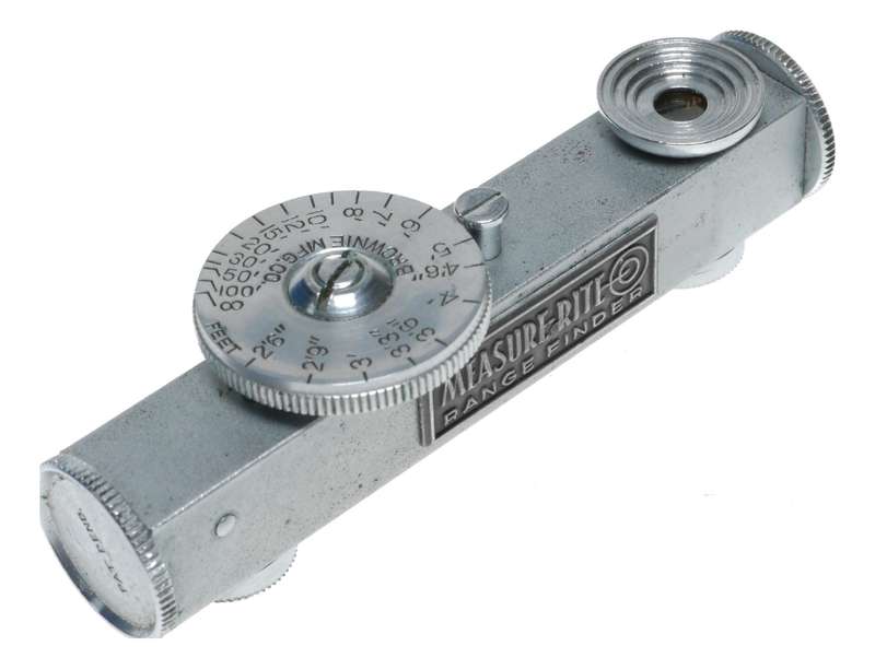 Brownie Mfg Measure-Rite Camera Rangefinder Distance Meter