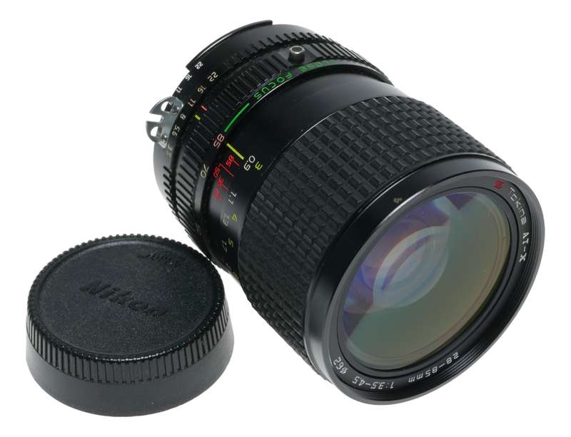 Tokina AT-X 1:3.5-4.5 28-85mm Nikon F Mount Camera Lens