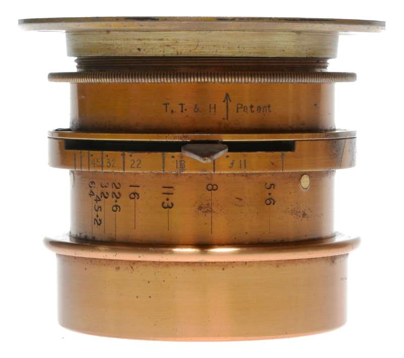 Cooke Taylors Series III 6 1/3 In FL Brass Portrait Lens f11