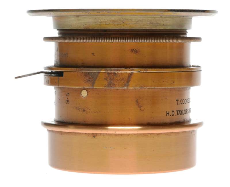 Cooke Taylors Series III 6 1/3 In FL Brass Portrait Lens f11
