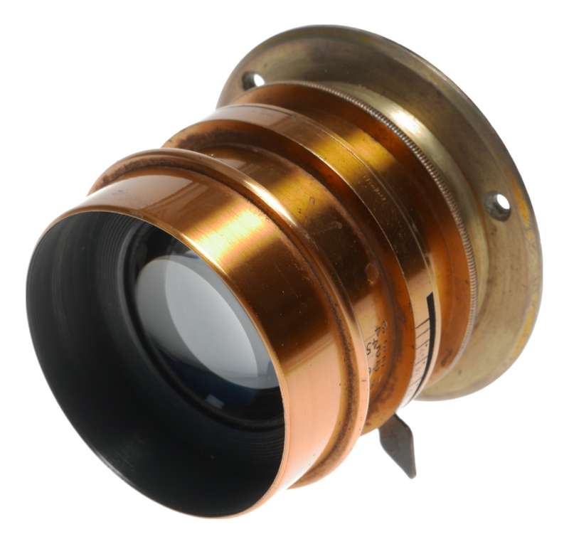 Cooke Taylors Series III 6 1/3 In FL Brass Portrait Lens f11