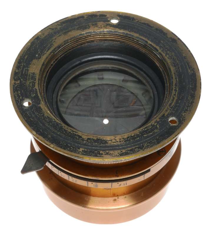 Cooke Taylors Series III 6 1/3 In FL Brass Portrait Lens f11
