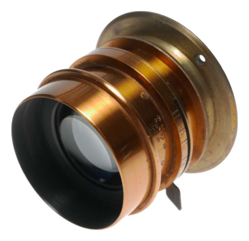 Cooke Taylors Series III 6 1/3 In FL Brass Portrait Lens f11