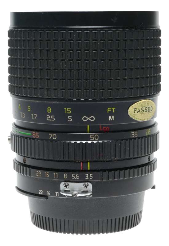 Tokina AT-X 1:3.5-4.5 28-85mm Nikon F Mount Camera Lens
