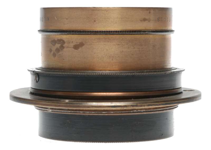 Aldis Uno Anastigmat F.7.7 No.3 11 In Focus Large Format Brass Lens