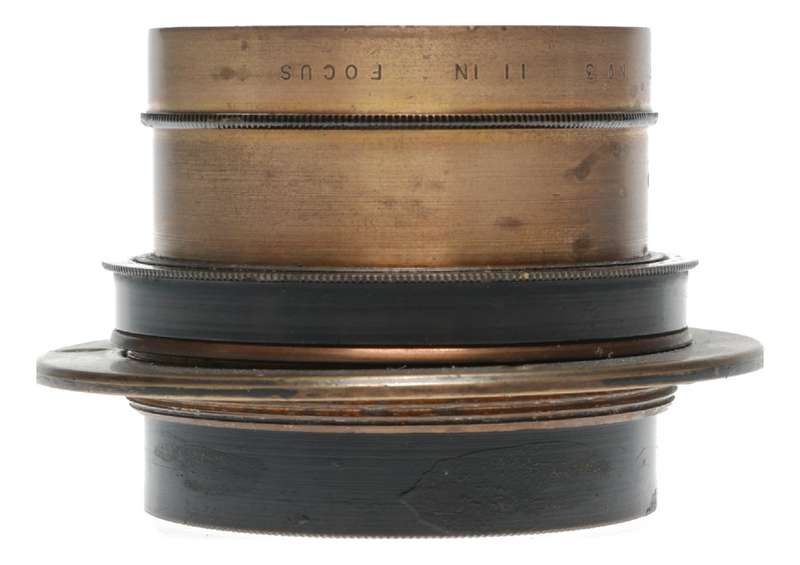 Aldis Uno Anastigmat F.7.7 No.3 11 In Focus Large Format Brass Lens