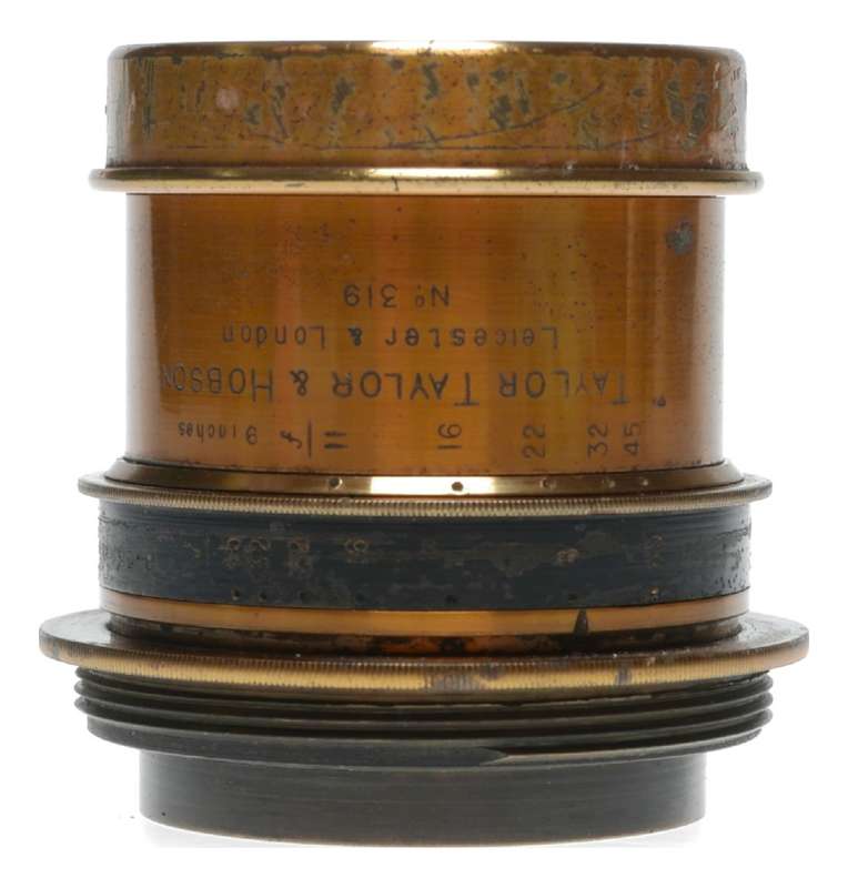 Taylor Cooke Series III 5x4 Eq.Focus 6.25 In No.319 Brass Camera Lens