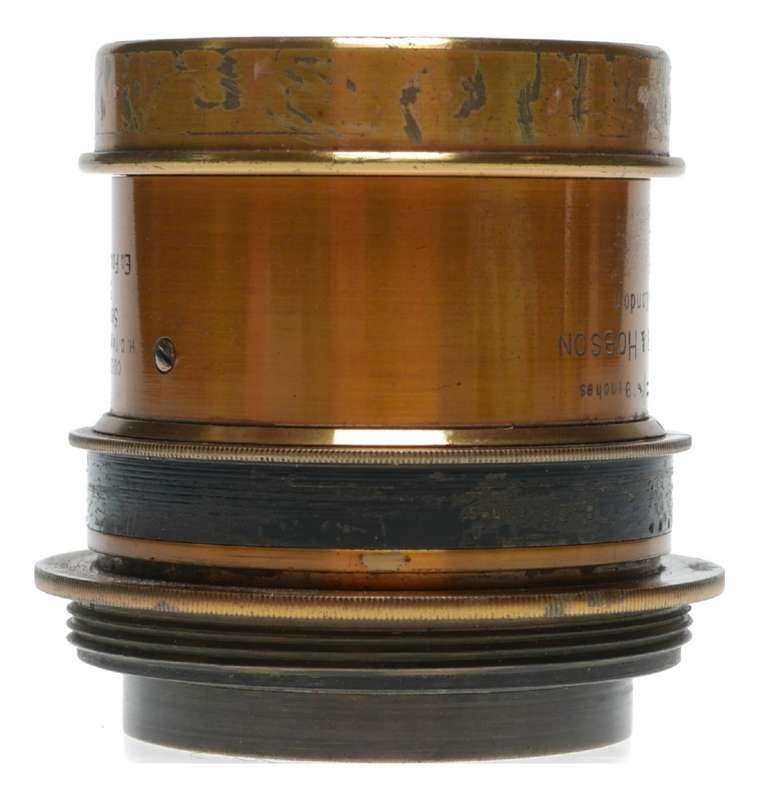 Taylor Cooke Series III 5x4 Eq.Focus 6.25 In No.319 Brass Camera Lens