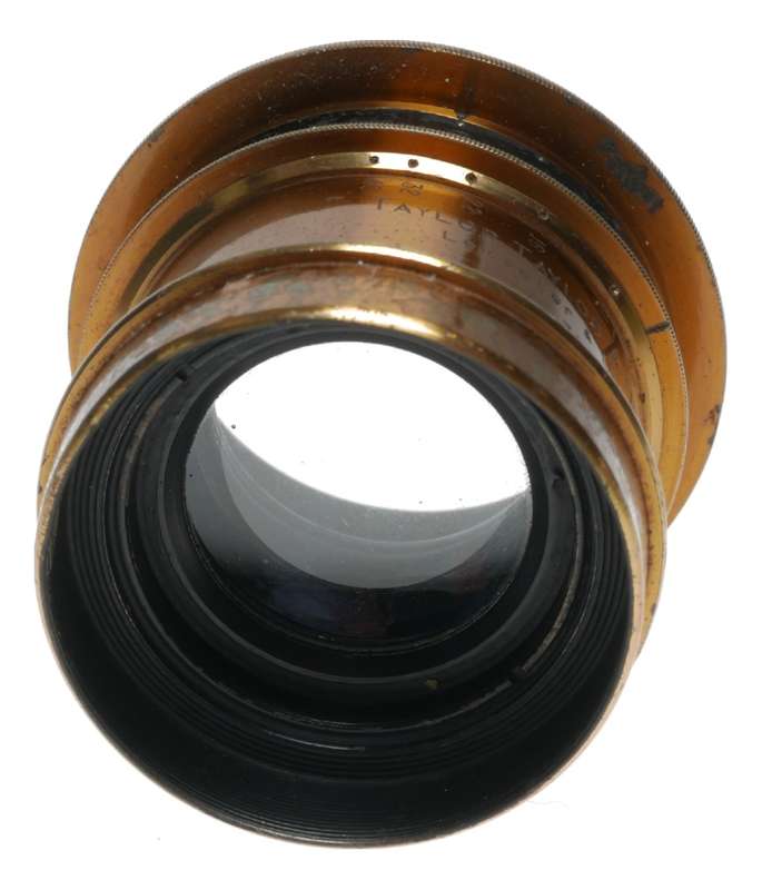 Taylor Cooke Series III 5x4 Eq.Focus 6.25 In No.319 Brass Camera Lens