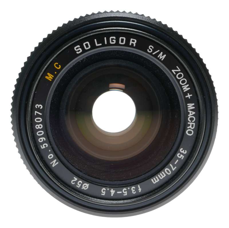 Soligor S/M Zoom Macro 35-70mm 1:3.5-4.5 M.C. Camera Lens