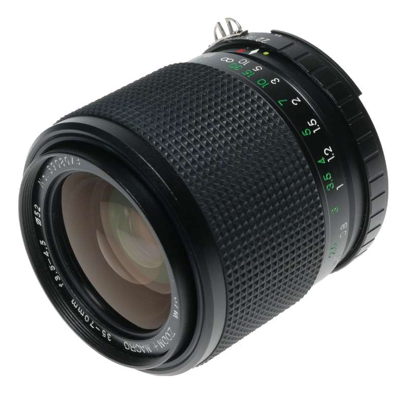 Soligor S/M Zoom Macro 35-70mm 1:3.5-4.5 M.C. Camera Lens