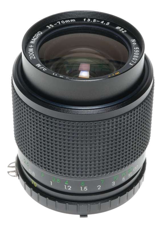 Soligor S/M Zoom Macro 35-70mm 1:3.5-4.5 M.C. Camera Lens