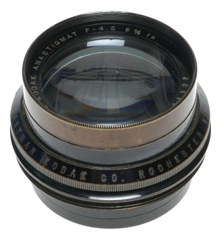 Kodak No.32 Anastigmat F-4.5 Large Format Camera Lens 6 3/8 In