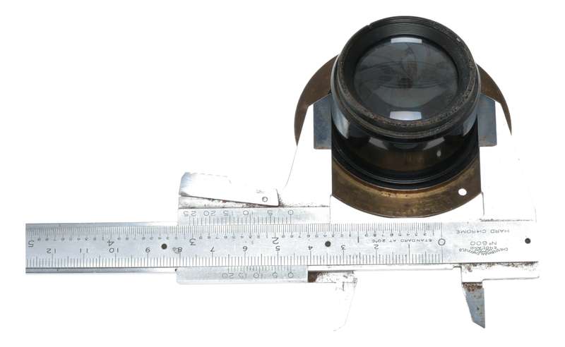 Carl Zeiss Jena Triotar 1:4.5 f=15cm Camera Brass Lens