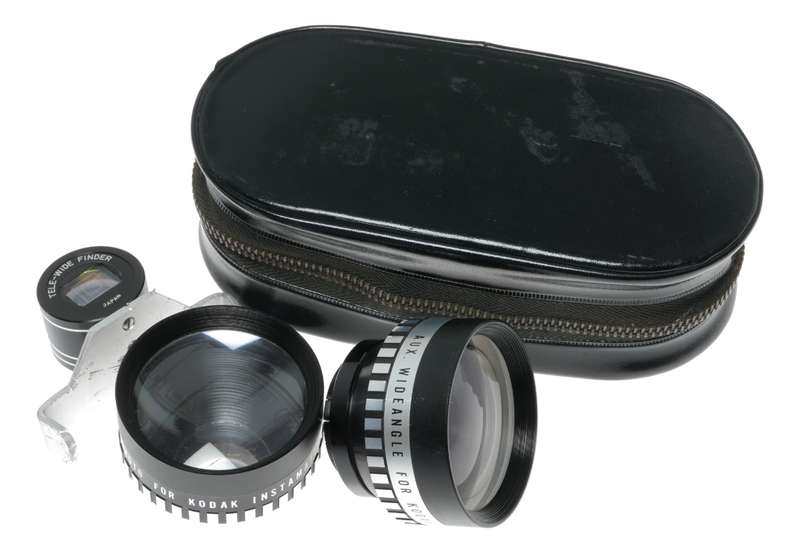 Kodak Inst. Lens Set Bower Telephoto, Wide Angle & Tele-wide Finder