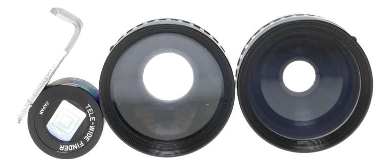 Kodak Inst. Lens Set Bower Telephoto, Wide Angle & Tele-wide Finder