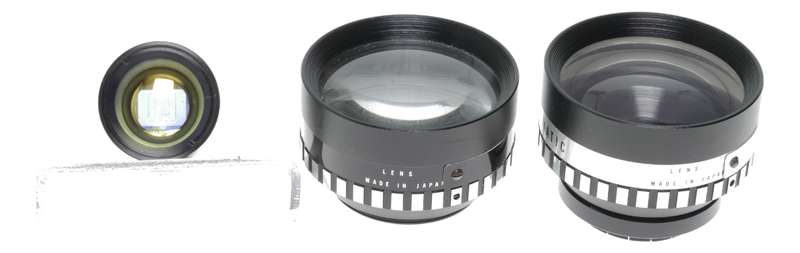 Kodak Inst. Lens Set Bower Telephoto, Wide Angle & Tele-wide Finder