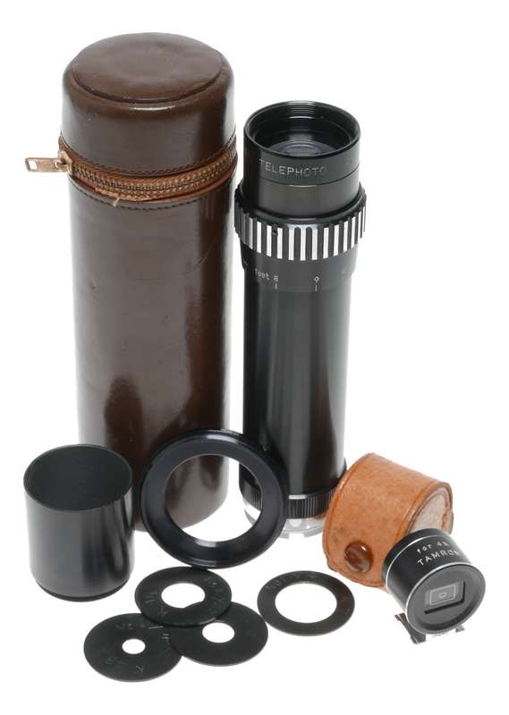 Tamron 4x Aux.Tele Photo Lens Finder Masks Camera Series V Adapter