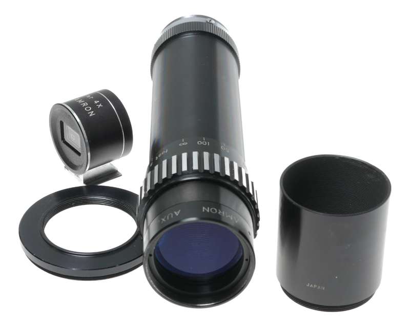 Tamron 4x Aux.Tele Photo Lens Finder Masks Camera Series V Adapter