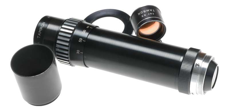 Tamron 4x Aux.Tele Photo Lens Finder Masks Camera Series V Adapter