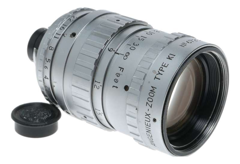 Angenieux-Zoom Type K1 Lens 1:1.8 f=9-35mm ERCSAM Camex 8 Camera