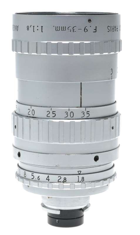 Angenieux-Zoom Type K1 Lens 1:1.8 f=9-35mm ERCSAM Camex 8 Camera