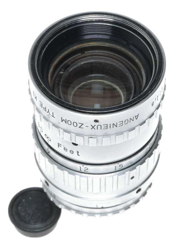 Angenieux-Zoom Type K1 Lens 1:1.8 f=9-35mm ERCSAM Camex 8 Camera