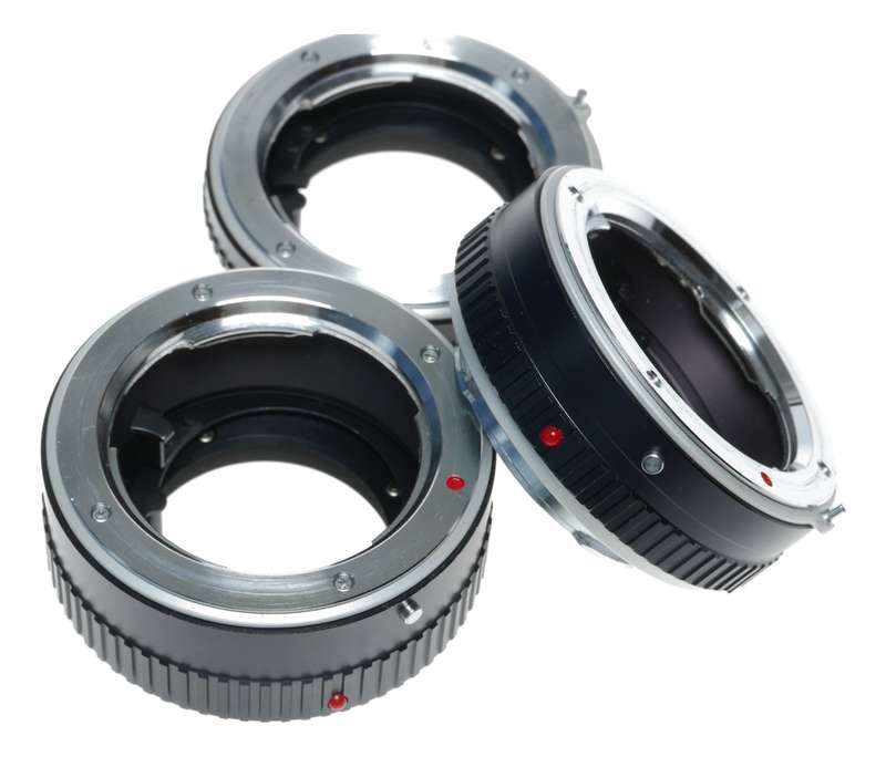 Minolta MC/MD Camera Lens Extension Tubes 14 21 28mm