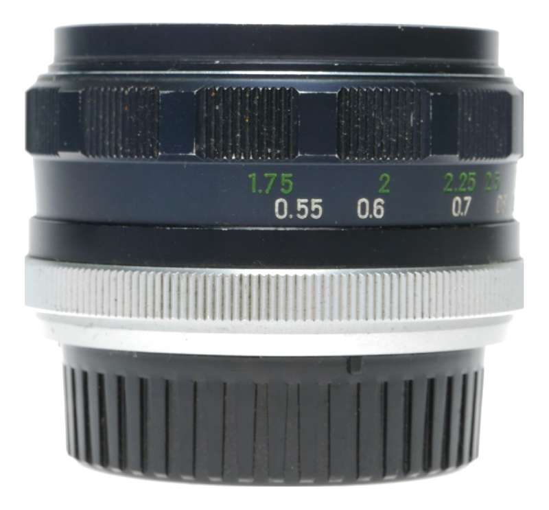 Minolta MC Rokkor PF 1:1.7 f=55mm SLR Prime Fast Camera Lens