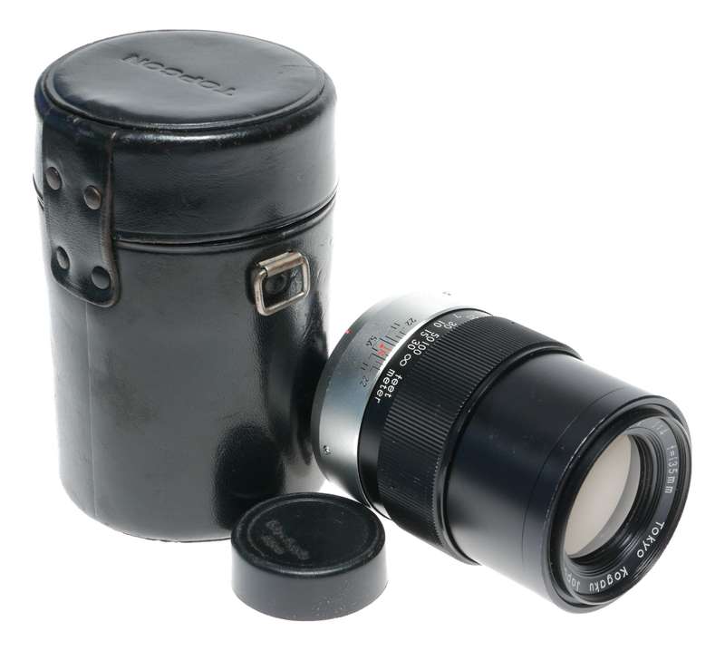 Tokyo Kogaku UV Topcor 1:4 f=135mm Topcon Camera Tele Lens