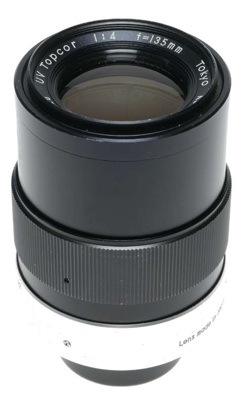 Tokyo Kogaku UV Topcor 1:4 f=135mm Topcon Camera Tele Lens